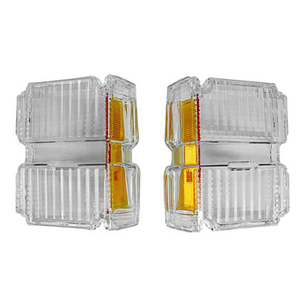 Park Light Lens Lh Rh Pair Except Wagon El Camino for Chevelle