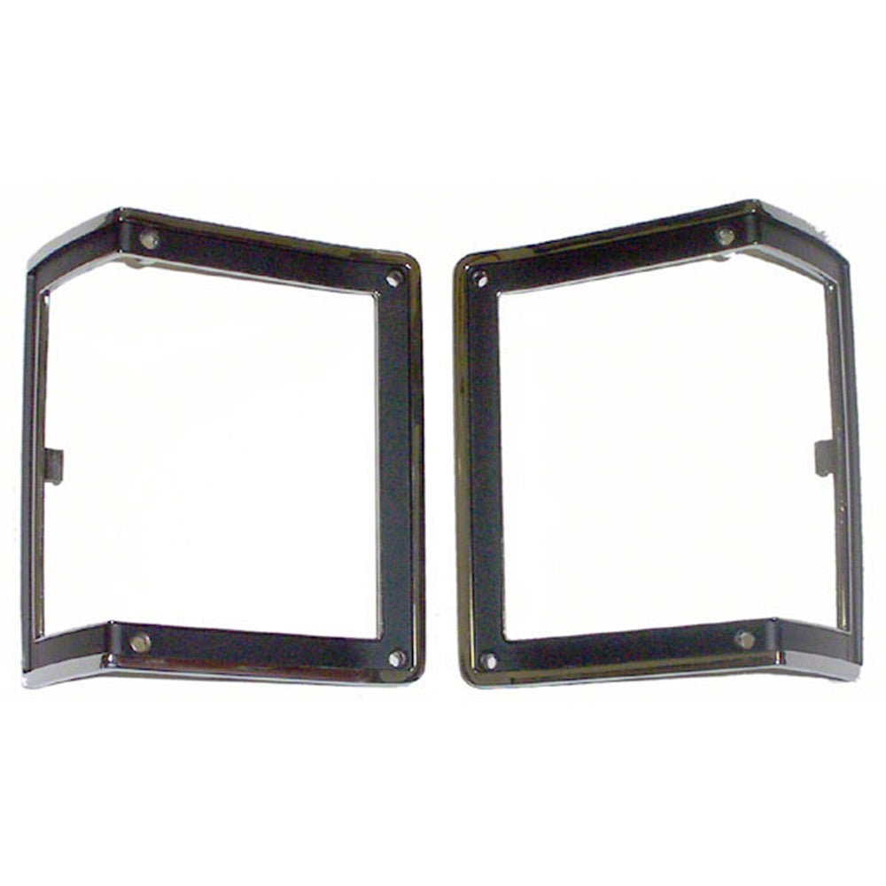 Driver And Passenger Side Pair Of Park Light Bezels For All Models
