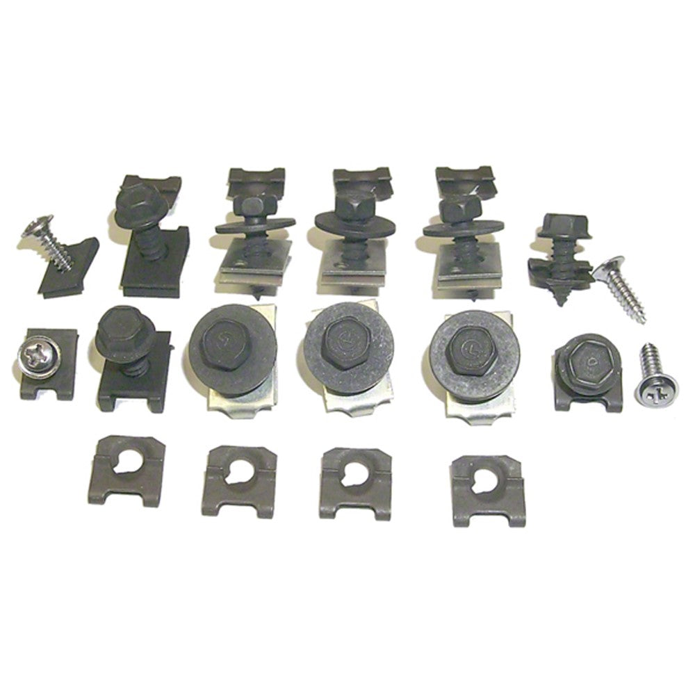 34-Piece Fender Extension Hardware Kit for Chevrolet Chevelle