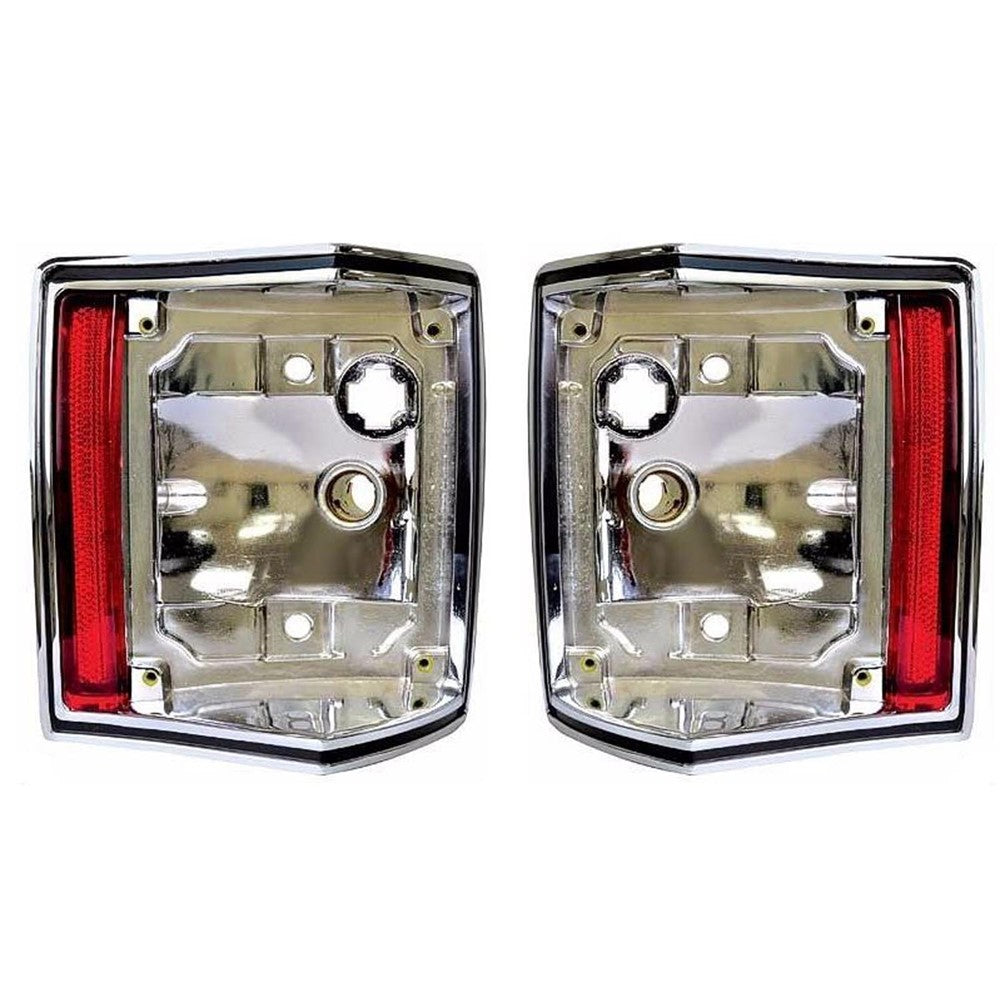 Driver And Passenger Side Pair Of Tail Light Bezels For Wagon And