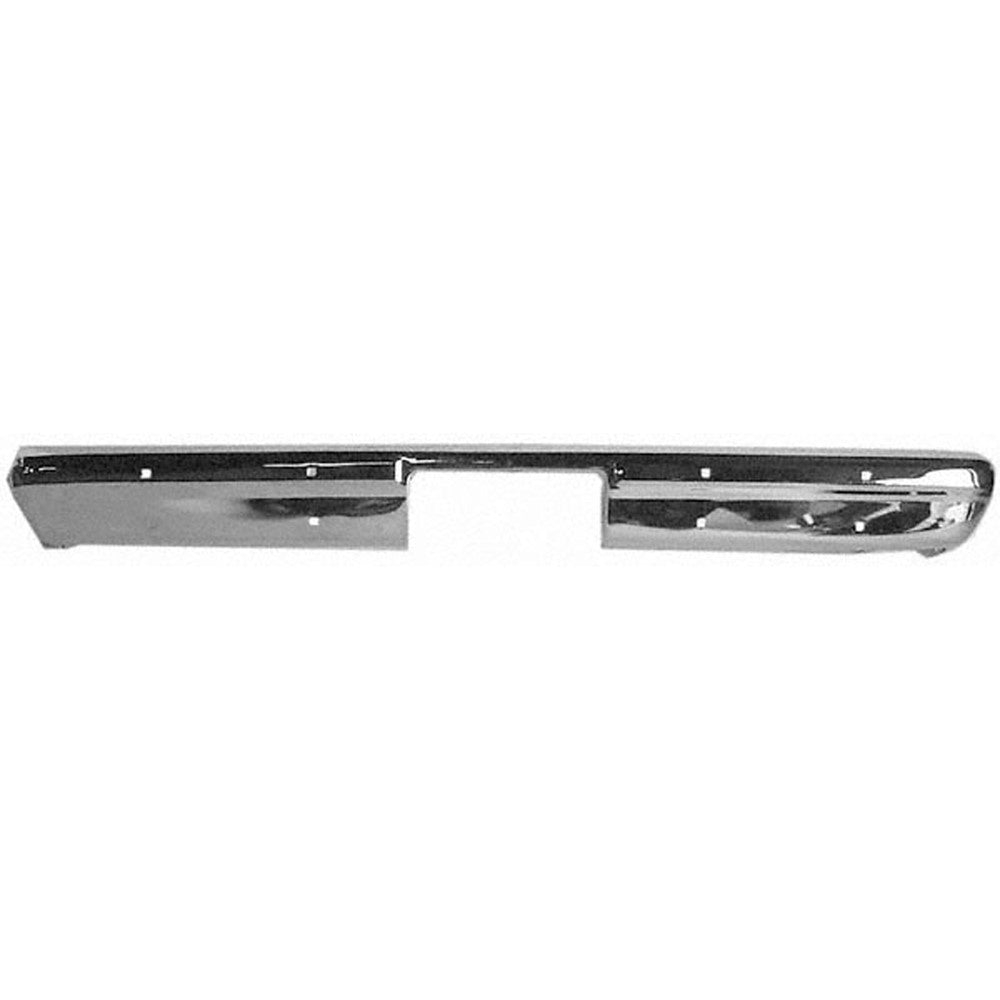 Chrome Rear Bumper Face Bar Without Pad Hole For Fleetside Models