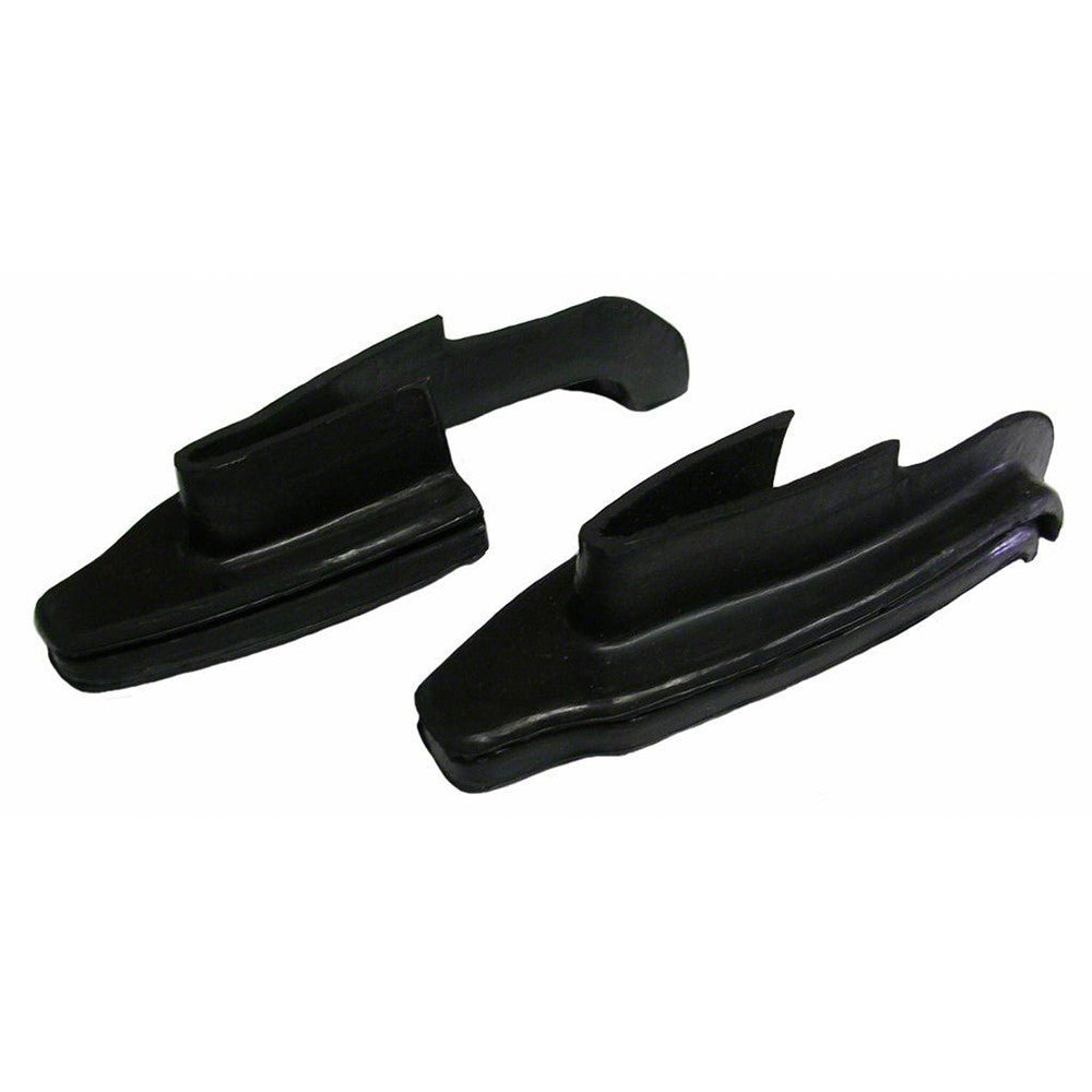 Driver And Passenger Side Pair Of Rubber Front Bumper Fillers