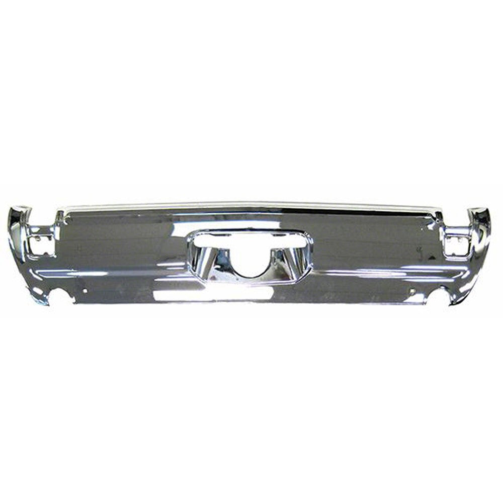 Rear Bumper With Exhaust Cutouts And Without Moulding Holes for F-85