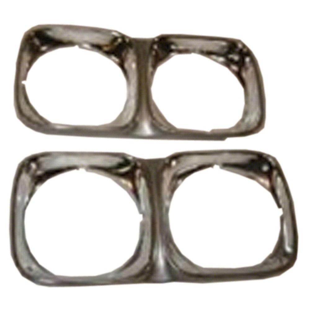 Head Light Bezel Lh Rh Pair [2] for 1970 Oldsmobile Cutlass
