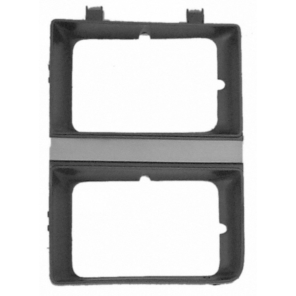 Driver Side Head Light Bezel For Trucks With Quad Head Light S