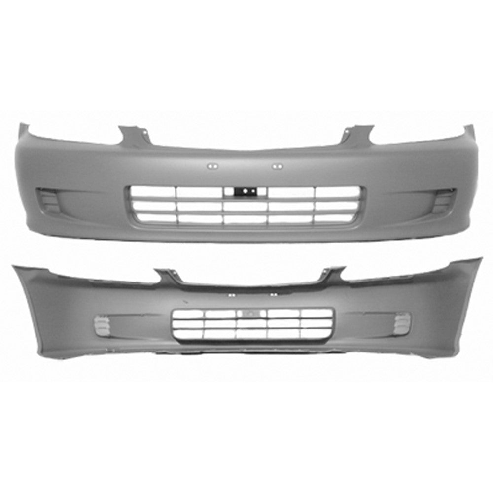 Front Bumper Cover 1999-2000 Honda Civic