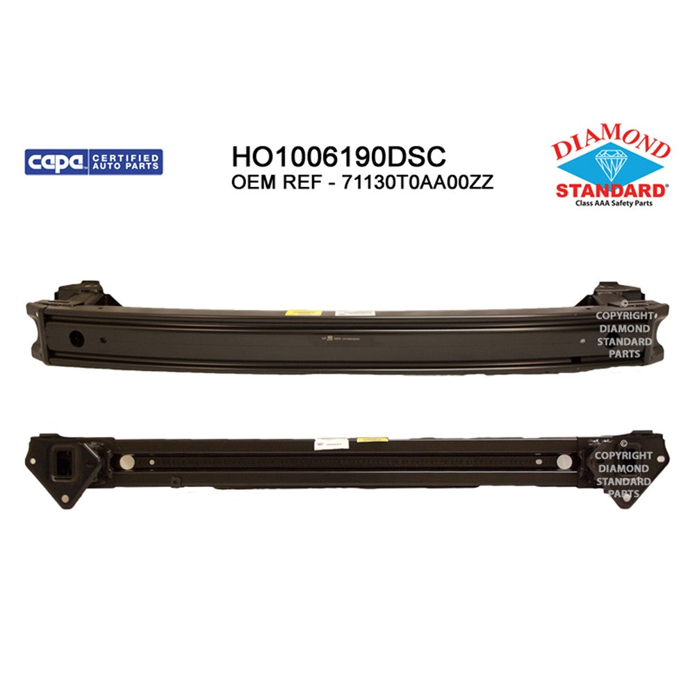 Front Bumper Impact Bar 2012-2014 Honda Cr-V