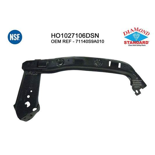 Front Right Front Passenger Side Outer Bumper Cover Support 2005-2006 Honda Cr-V