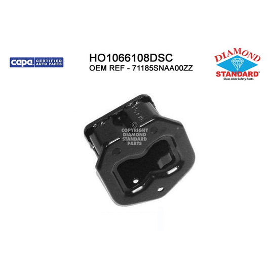 Front Left Front Driver Side Bumper Impact Bar Bracket 2006-2011 Honda Civic