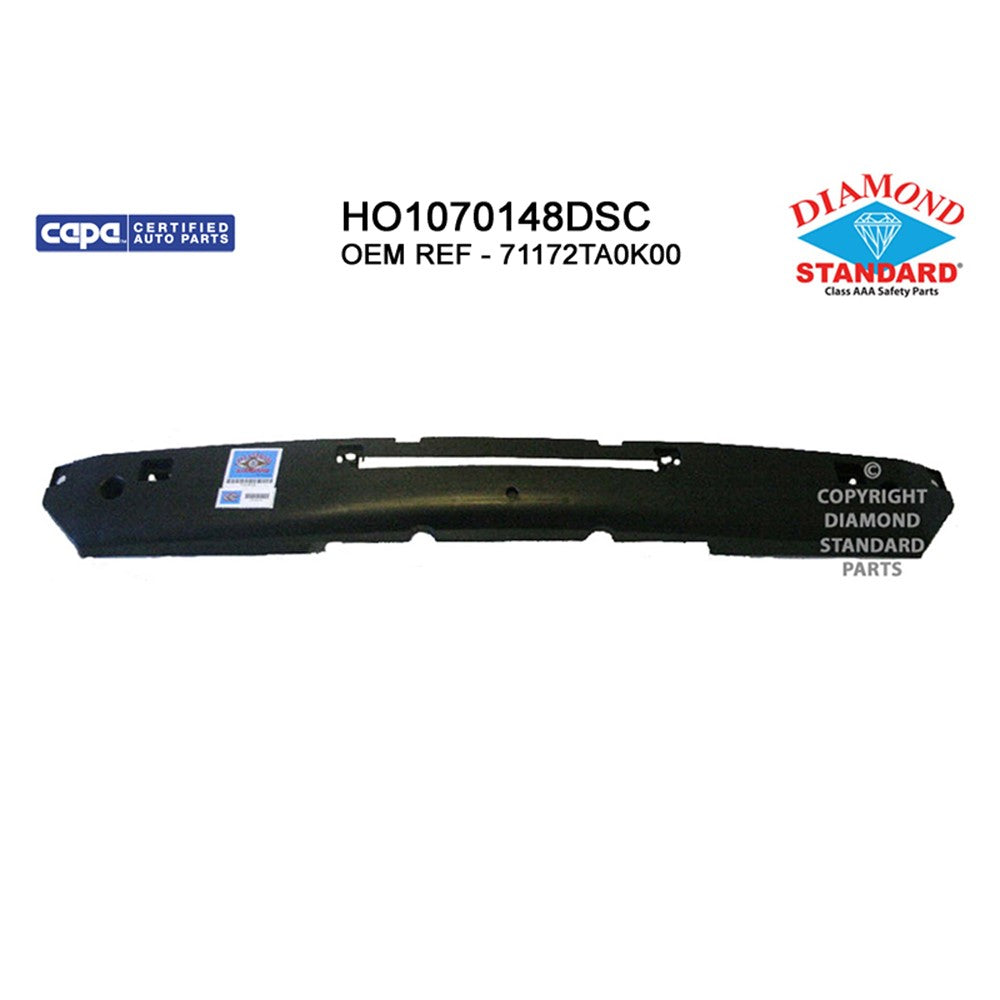 Front Bumper Impact Absorber 2008-2012 Honda Accord