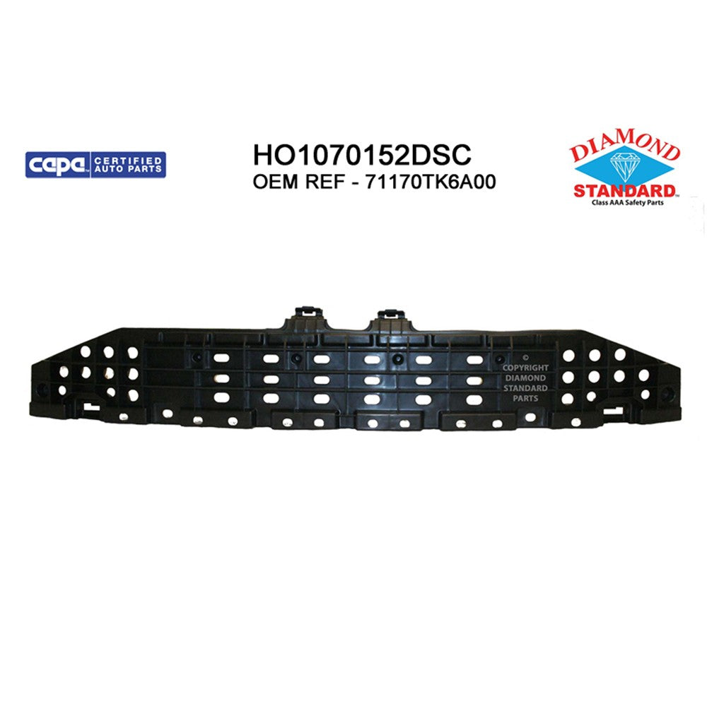 Front Bumper Impact Absorber 2009-2014 Honda Fit