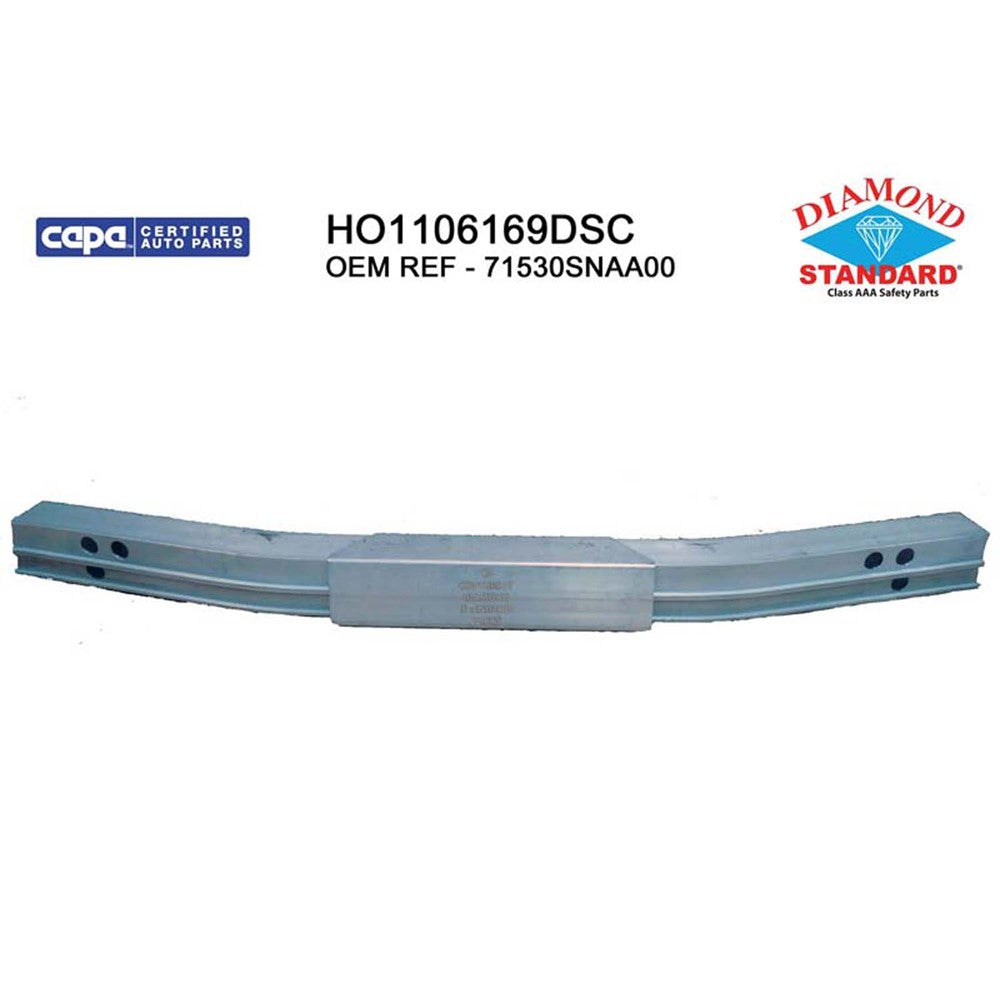 Rear Bumper Impact Bar 2006-2011 Acura Csx & Honda Civic