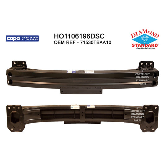 Rear Bumper Impact Bar 2016-2025 Honda Civic & Acura Integra