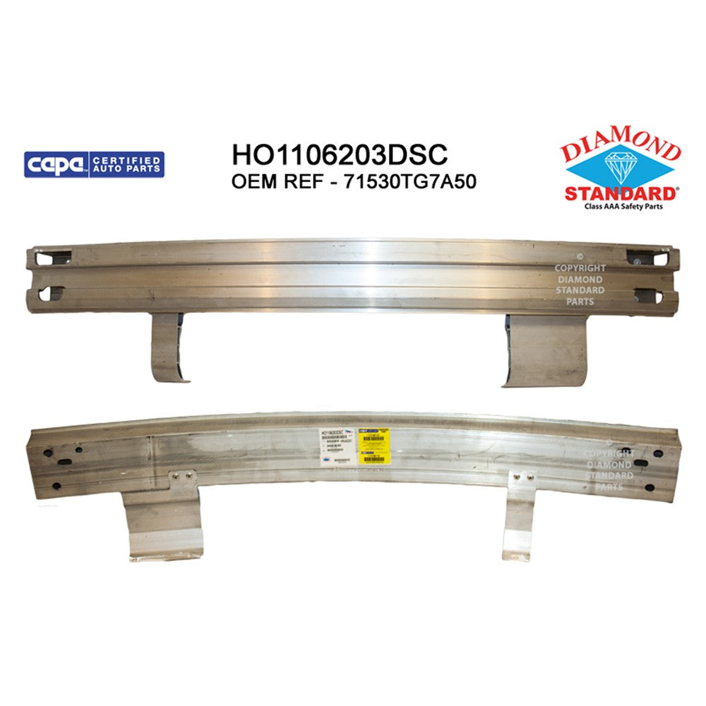 Rear Bumper Impact Bar 2019-2022 Honda Pilot