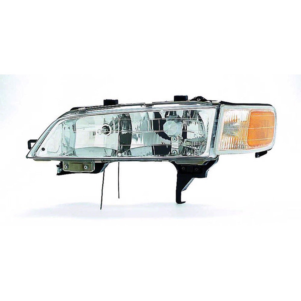 Front Left Driver Side Headlight Combination Assembly [includes Park Signal Light] 1994-1997 Honda Accord