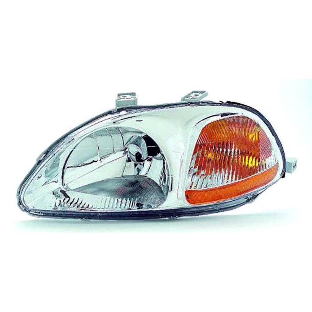 Front Left Driver Side Headlight Lens And Housing 1996-1998 Honda Civic