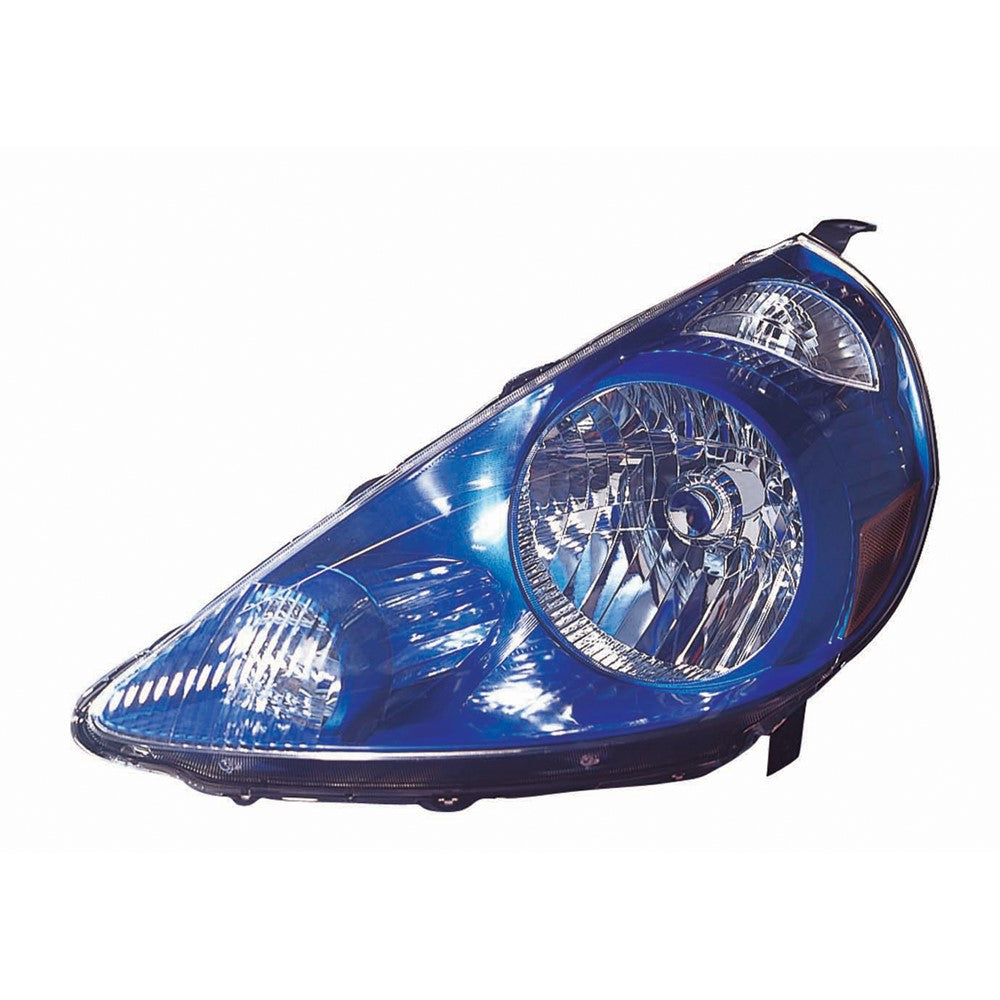 Front Left Driver Side Headlight Lens And Housing 2007-2008 Honda Fit