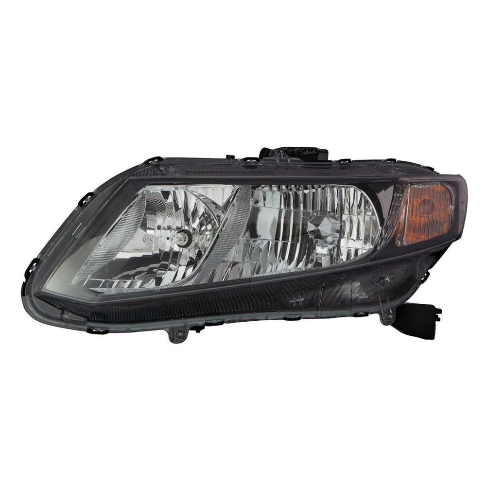 Front Left Driver Side Headlight Assembly 2013-2015 Honda Civic