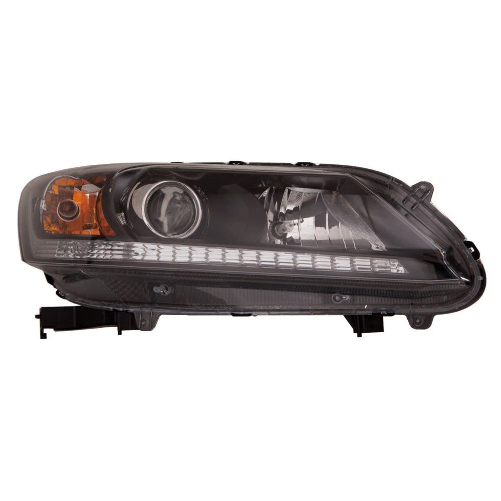 Front Left Driver Side Halogen Headlight Assembly 2013-2015 Honda Accord