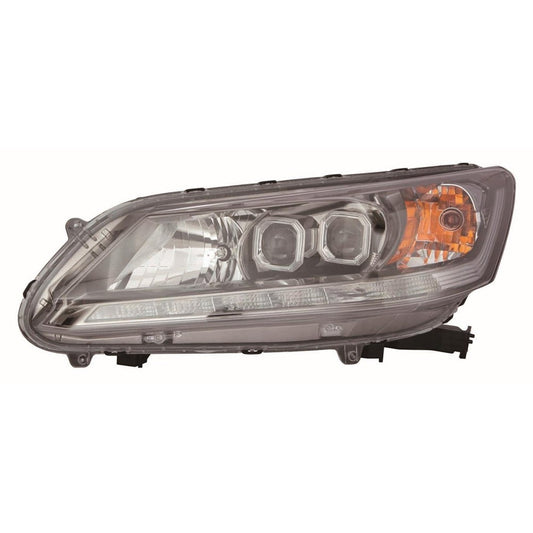 Front Left Driver Side Led Headlight Assembly 2013-2015 Honda Accord