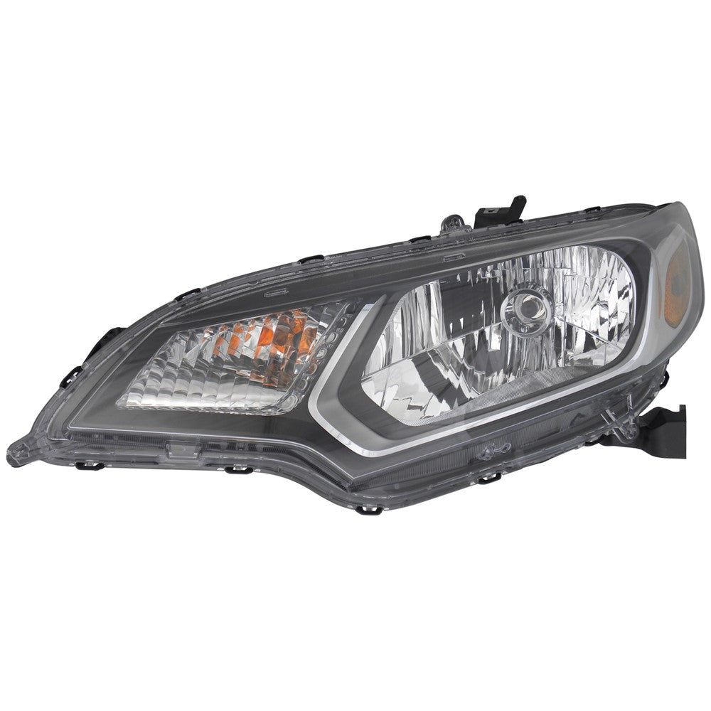 Front Left Driver Side Halogen Headlight Assembly 2015-2017 Honda Fit