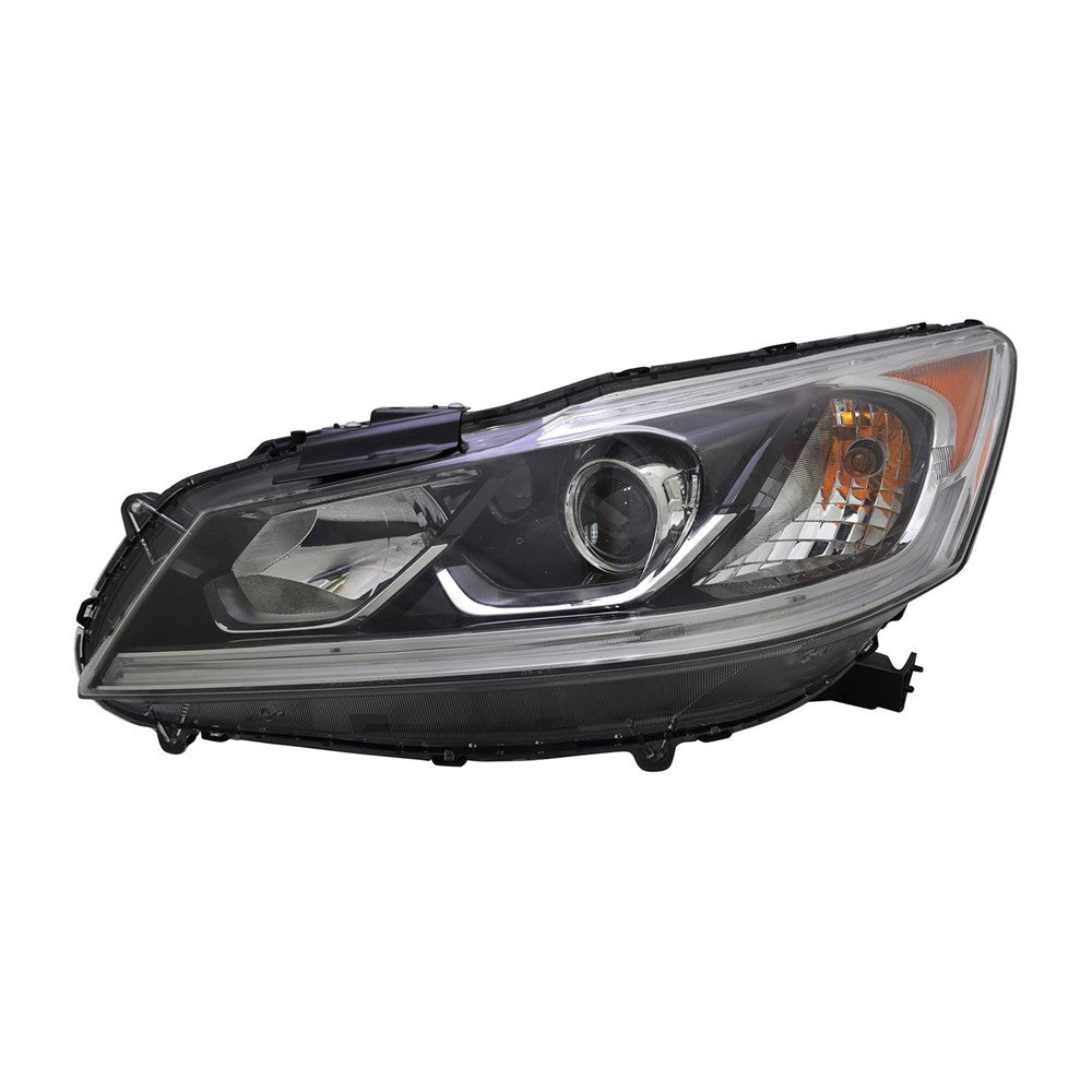 Front Left Driver Side Halogen Headlight Assembly 2016-2017 Honda Accord
