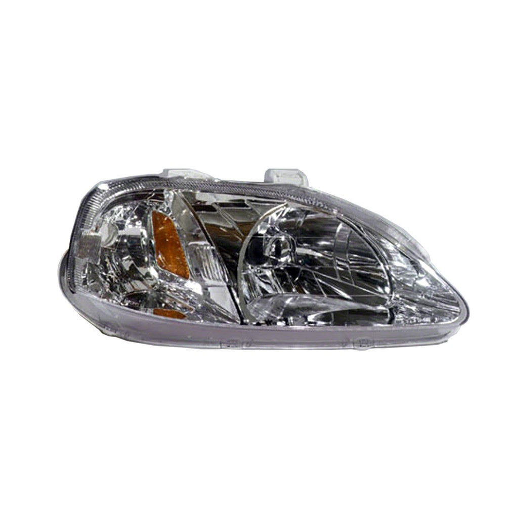 Front Right Passenger Side Headlight Assembly 1999-2000 Honda Civic