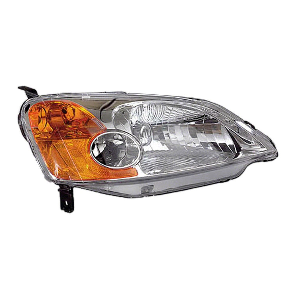 Front Right Passenger Side Headlight Lens And Housing 2001-2003 Honda Civic