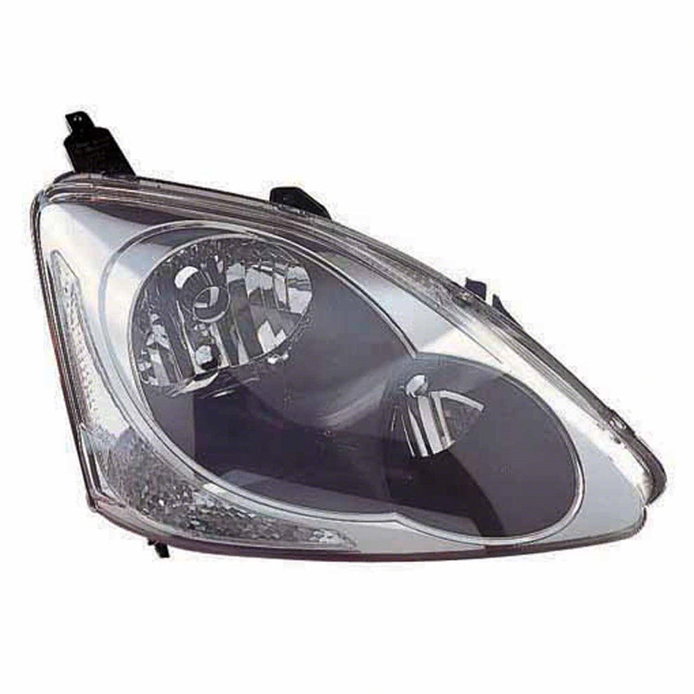 Front Right Passenger Side Headlight Lens And Housing 2004-2005 Honda Civic