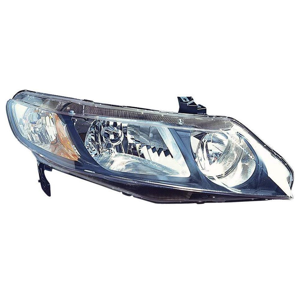 Front Right Passenger Side Headlight Lens And Housing 2006-2011 Honda Civic