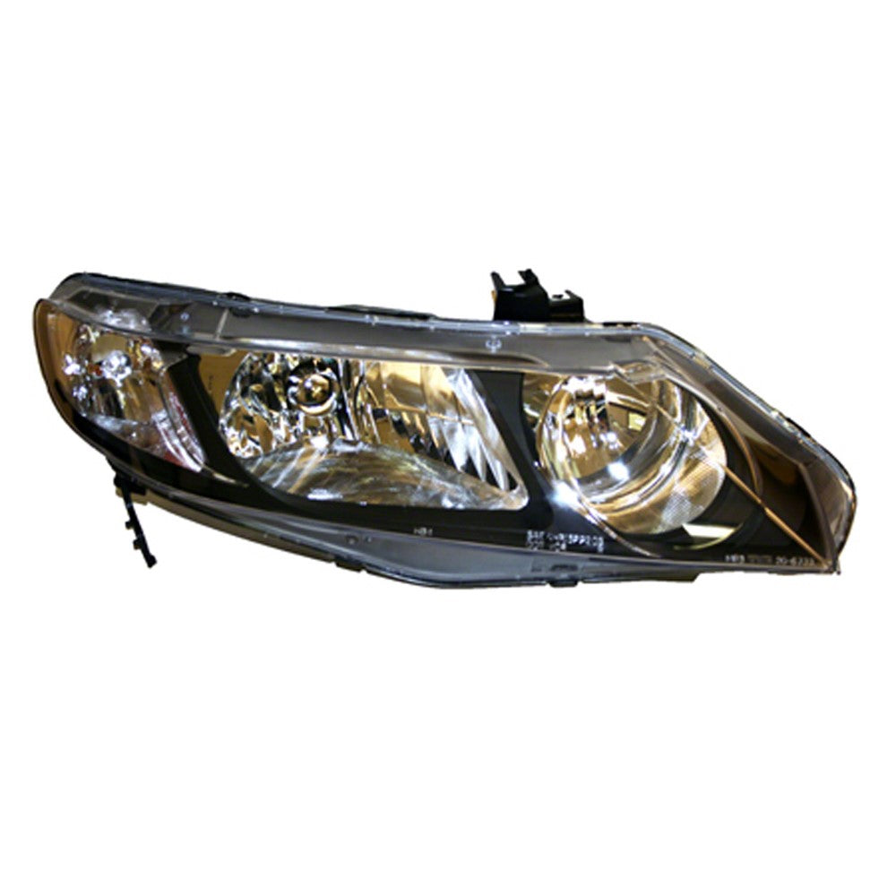 Front Right Passenger Side Headlight Lens And Housing 2006-2011 Honda Civic
