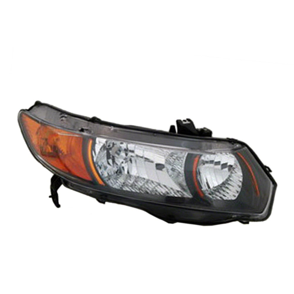 Front Right Passenger Side Headlight Lens And Housing 2006-2009 Honda Civic