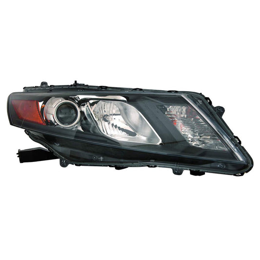 Front Right Passenger Side Headlight Assembly 2010-2012 Honda Accord Crosstour, Accord