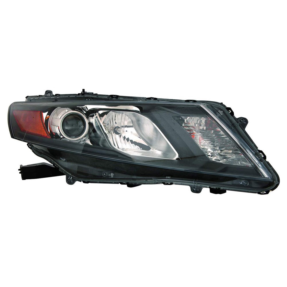 Front Right Passenger Side Headlight Assembly 2010-2012 Honda Accord Crosstour, Accord