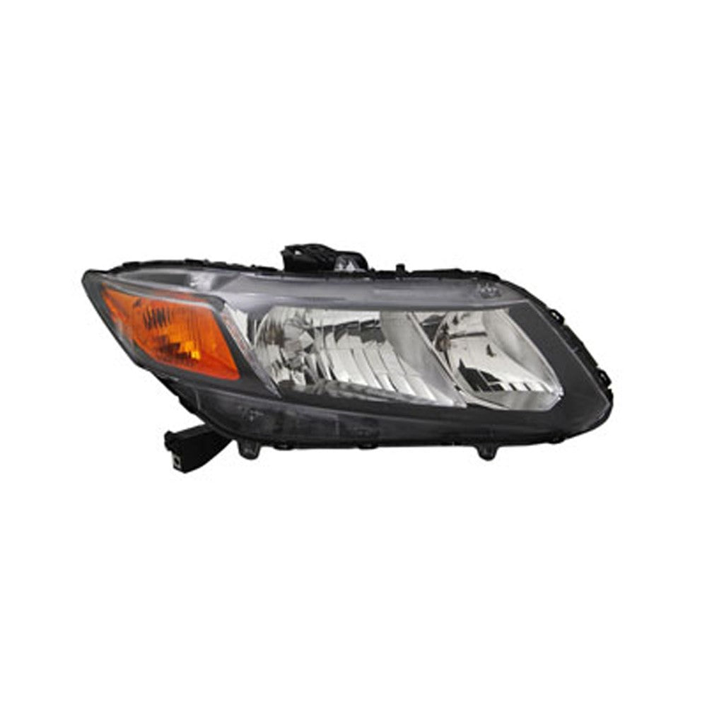 Front Right Passenger Side Headlight Assembly 2012 Honda Civic