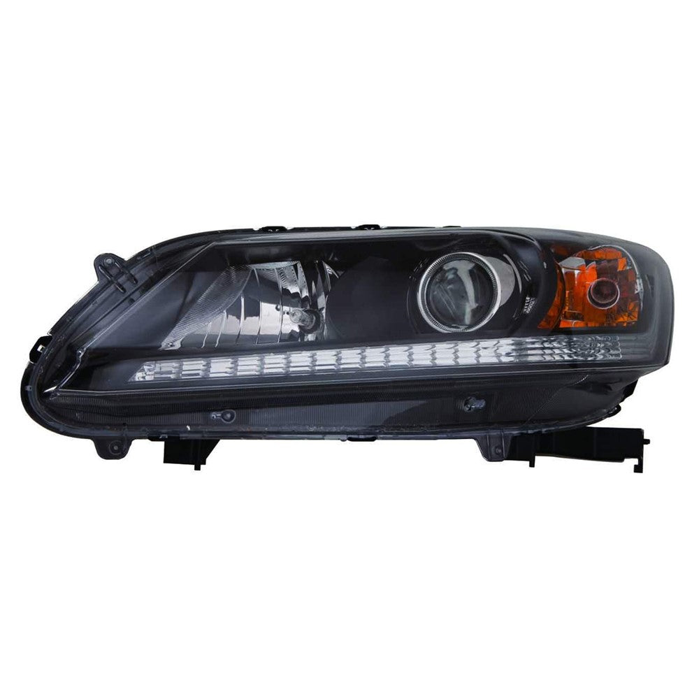 Front Right Passenger Side Halogen Headlight Assembly 2013-2015 Honda Accord