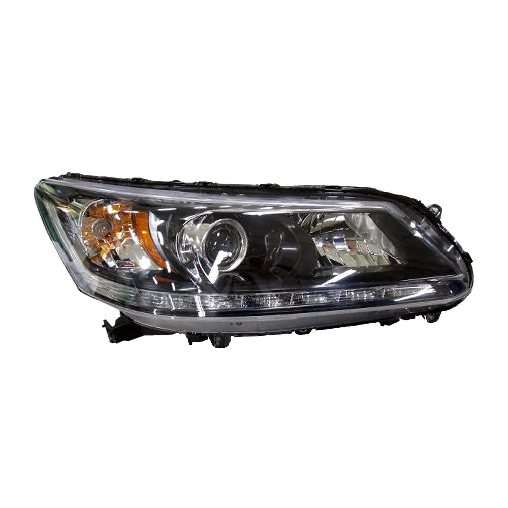 Front Right Passenger Side Halogen Headlight Assembly 2013-2015 Honda Accord