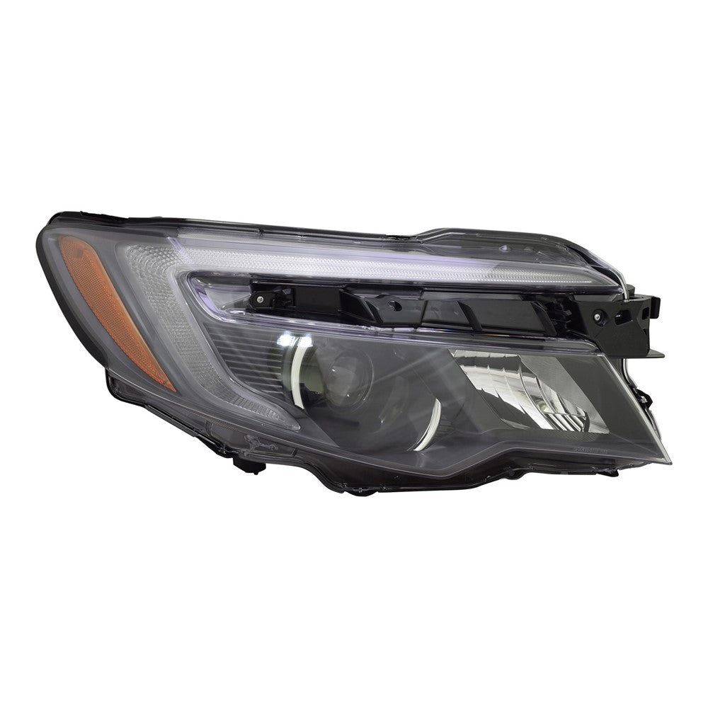 Front Right Passenger Side Halogen Headlight Assembly 2016-2020 Honda Pilot, Ridgeline