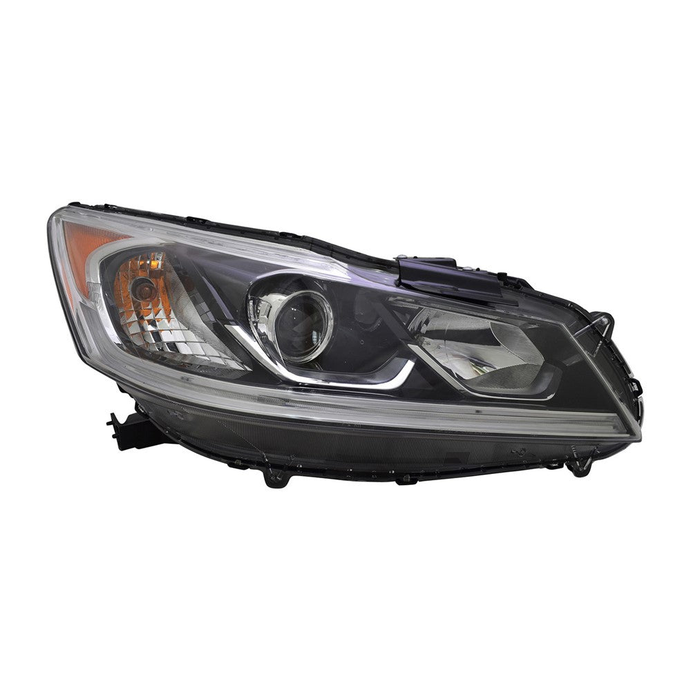 Front Right Passenger Side Halogen Headlight Assembly 2016-2017 Honda Accord