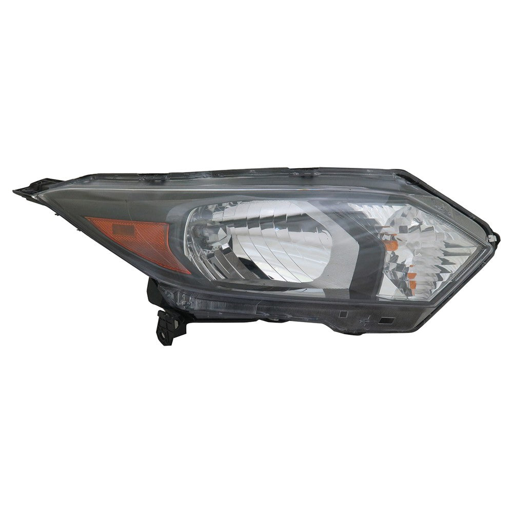 Front Right Passenger Side Halogen Headlight Assembly 2016-2018 Honda Hr-V