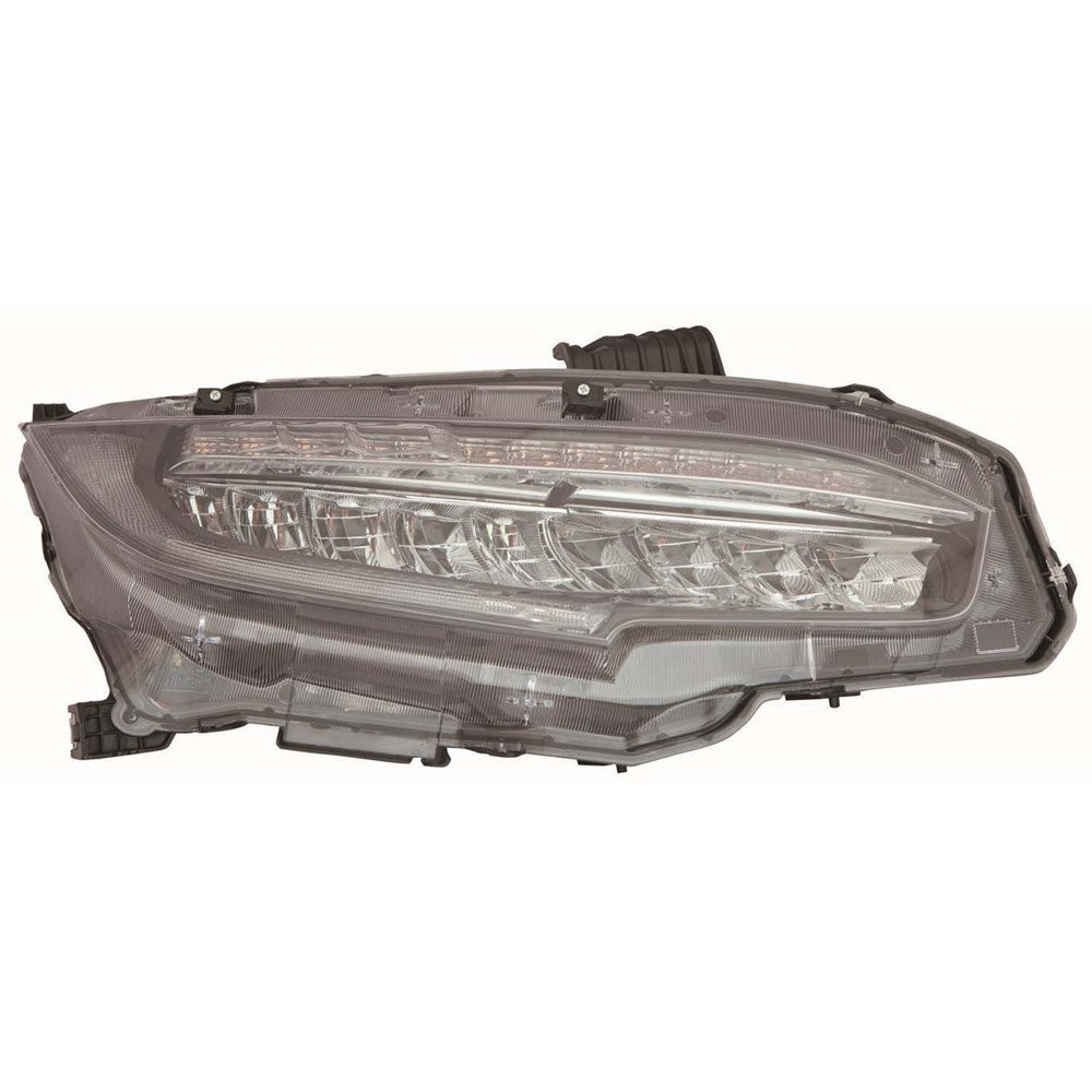 Front Right Passenger Side Led Headlight Assembly 2016-2021 Honda Civic