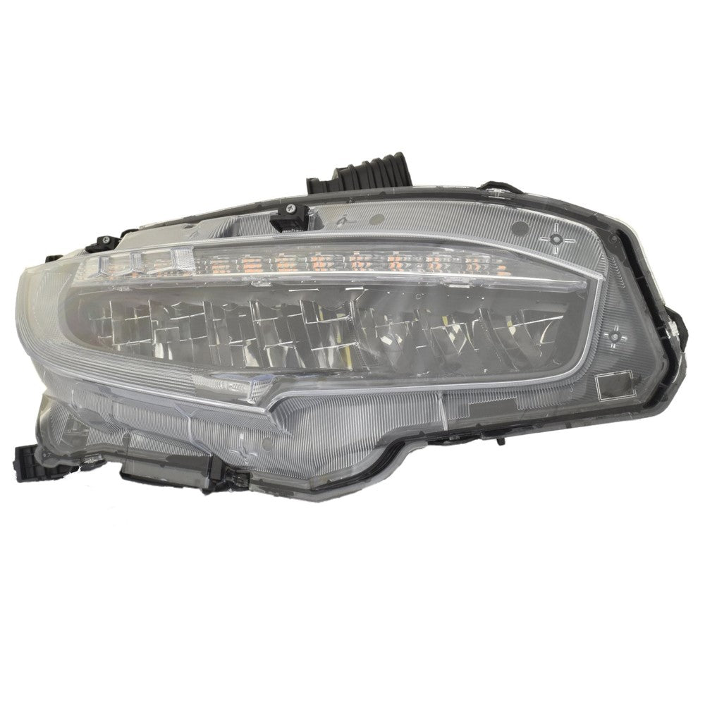 Front Right Passenger Side Led Headlight Assembly 2020-2021 Honda Civic