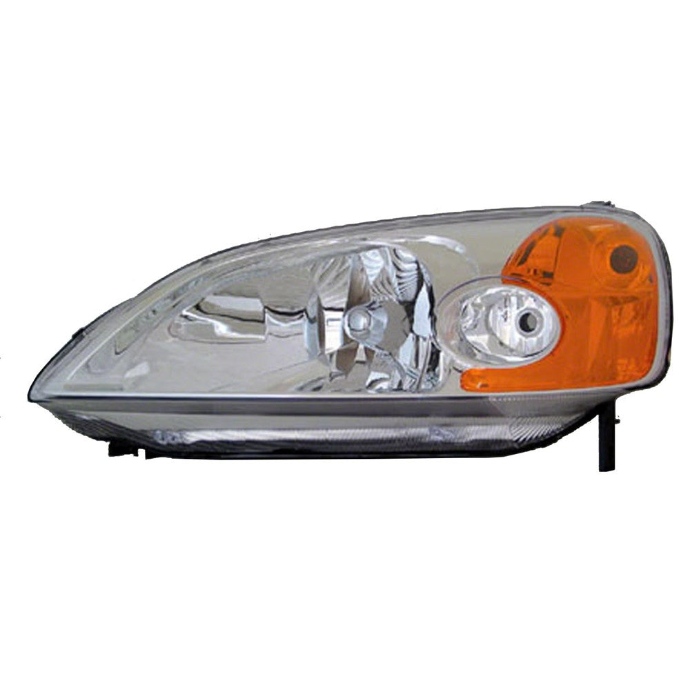 Front Left Driver Side Headlight Lens And Housing 2001-2003 Honda Civic