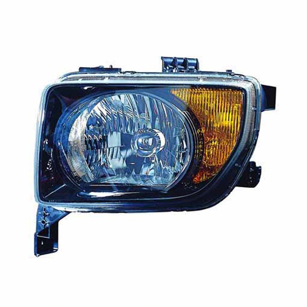 Front Left Driver Side Headlight Lens And Housing 2007-2008 Honda Element
