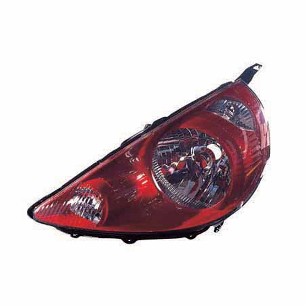Front Left Driver Side Headlight Lens And Housing 2007-2008 Honda Fit