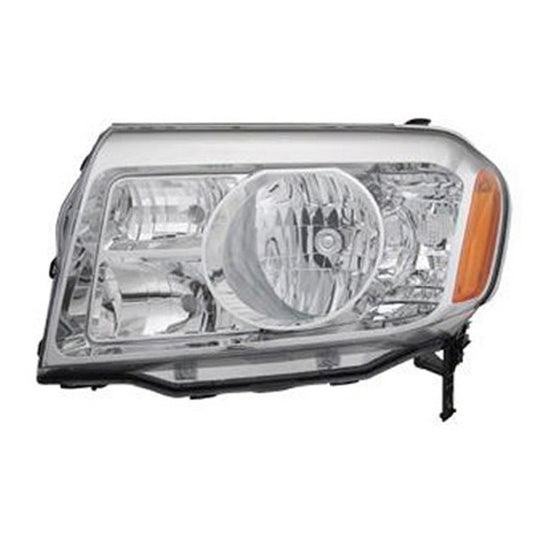 Front Left Driver Side Headlight Lens And Housing 2009-2011 Honda Pilot