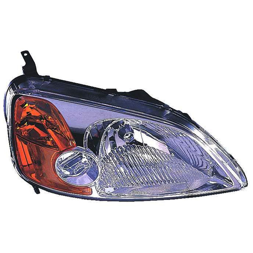 Front Right Passenger Side Headlight Lens And Housing 2001-2003 Honda Civic