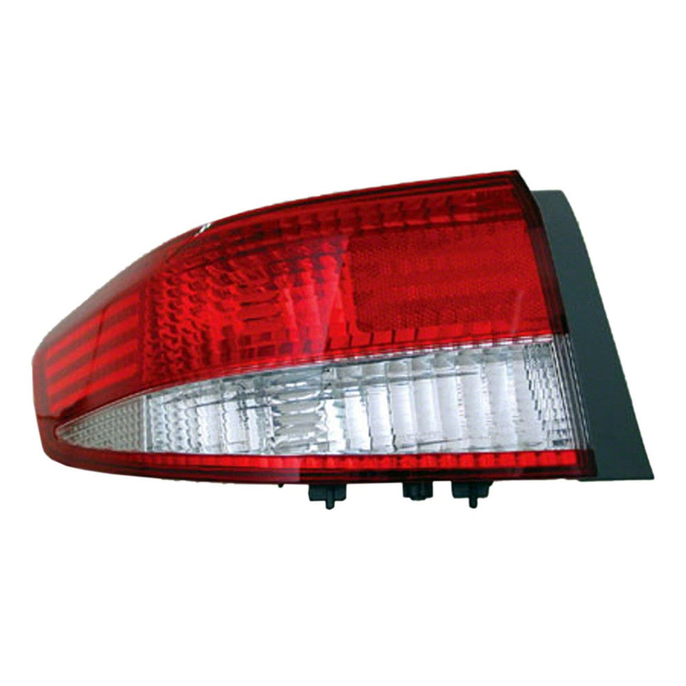 Rear Left Driver Side Outer Tail Light Lens And Housing 2003-2004 Honda Accord