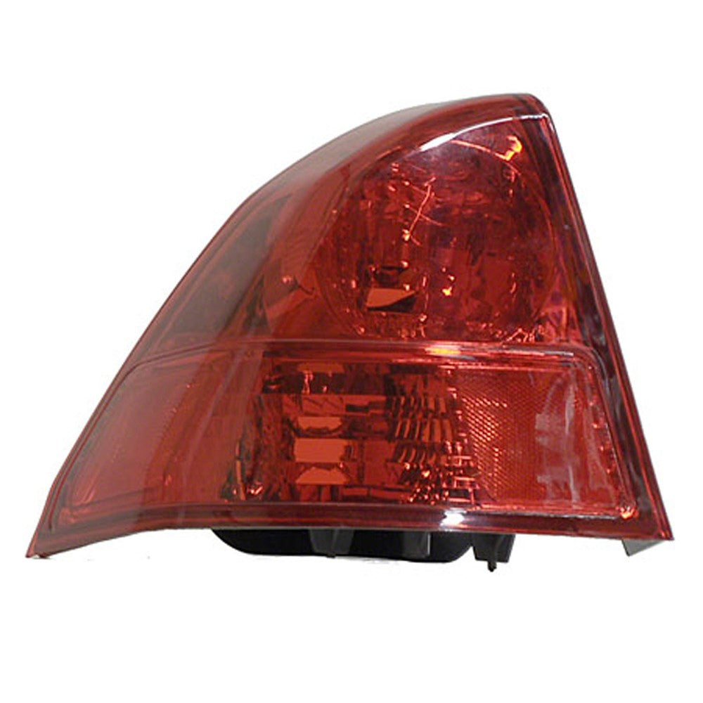 Rear Left Driver Side Outer Tail Light Lens And Housing 2003-2005 Honda Civic