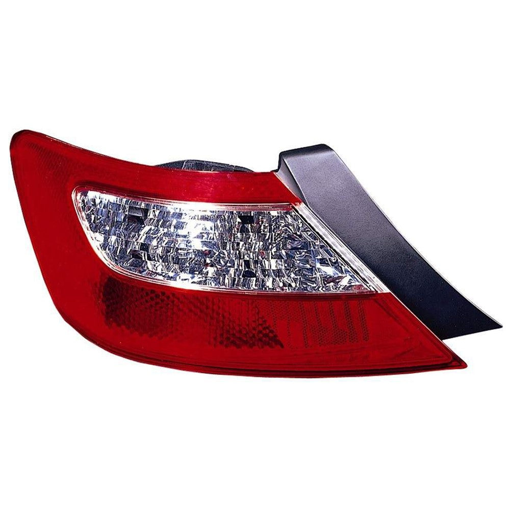 Rear Left Driver Side Tail Light Lens And Housing 2006-2008 Honda Civic